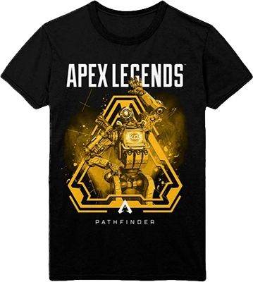 APEX LEGENDS レジェンドTシャツ（パスファインダー）BK